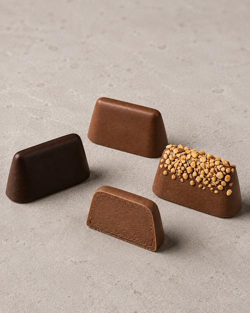 Tris Gianduia